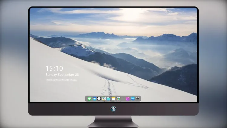 
雪山 Windows 10