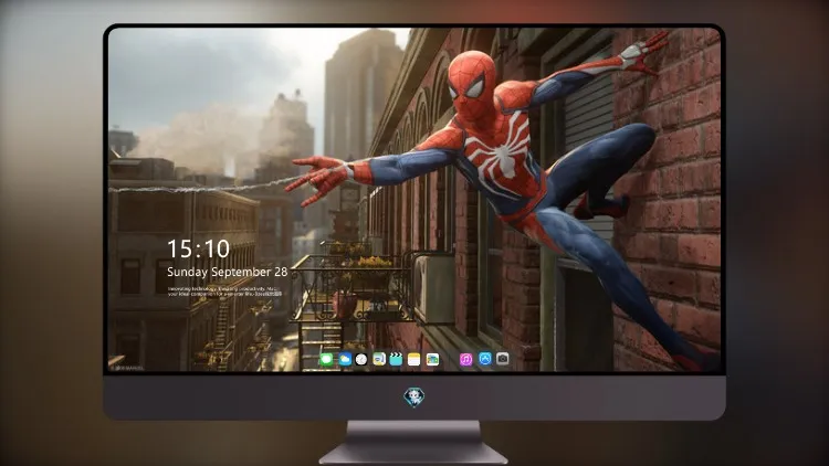 
蜘蛛侠 PS4 桌面屏保游戏