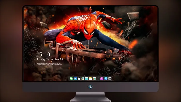 
蜘蛛侠 Ps4 游戏艺术作品