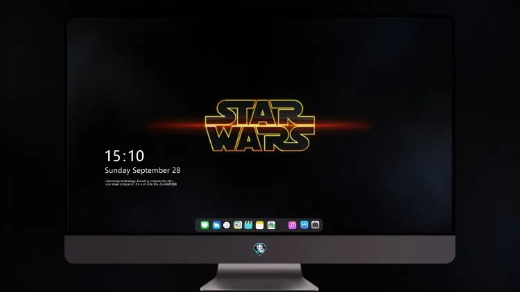 
星球大战标志 4k电脑壁纸