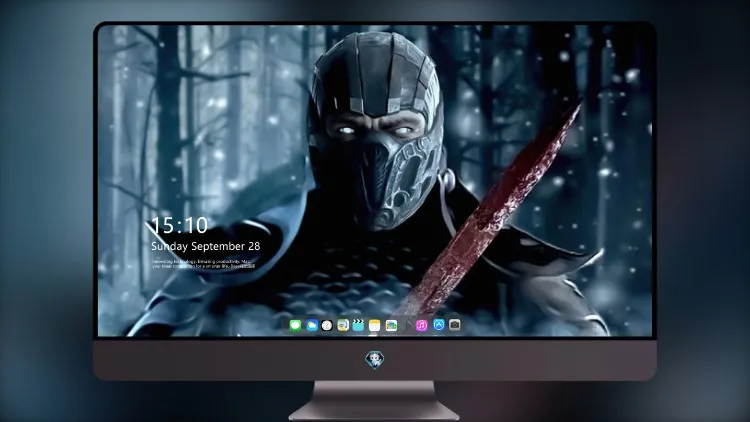 
真人快打电影 5k壁纸超清桌面屏保中的 Sub Zero