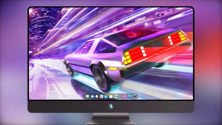 
Synthwave 午夜跑步德罗宁 4k电脑壁纸