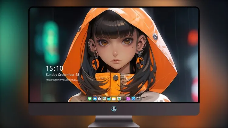 
Techwear 动漫女孩 4k电脑壁纸