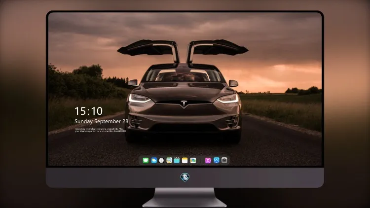 
特斯拉 Model X 正面 4k电脑壁纸