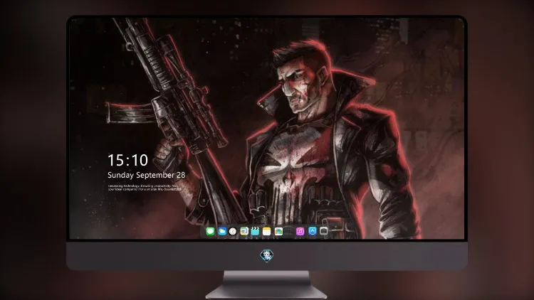 
The Punisher 4k电脑壁纸Art