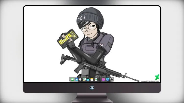 
汤姆克兰西 彩虹六号：围攻 Dokkaebi 4k电脑壁纸