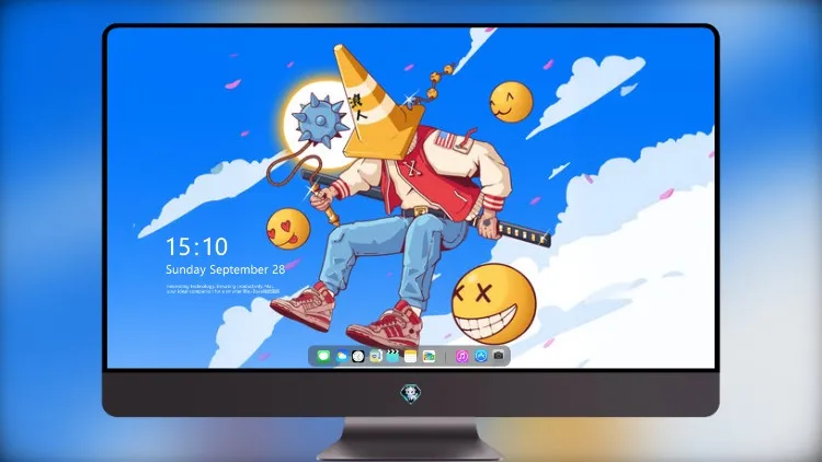 
表情符号世界中的交通锥战士