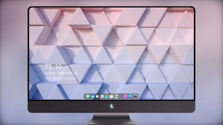 
三角形粉彩 3d 4k电脑壁纸