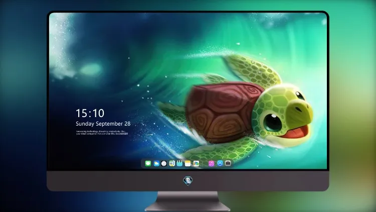
海龟冲浪者 4k电脑壁纸