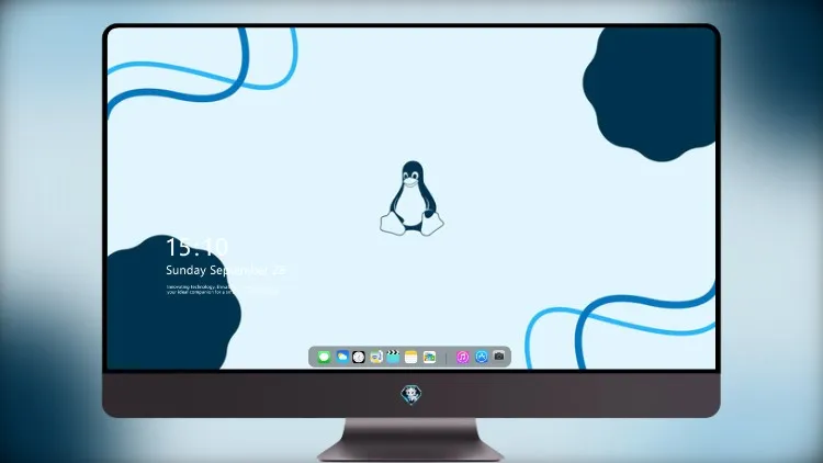 
Tux Linux Light 4k电脑壁纸