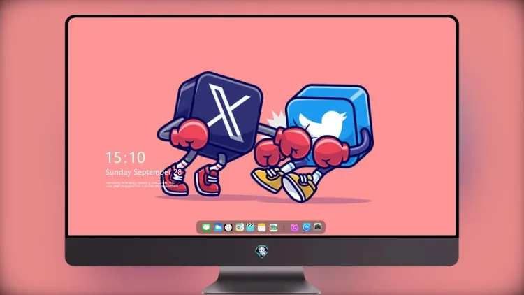 
Twitter Bird VS X
