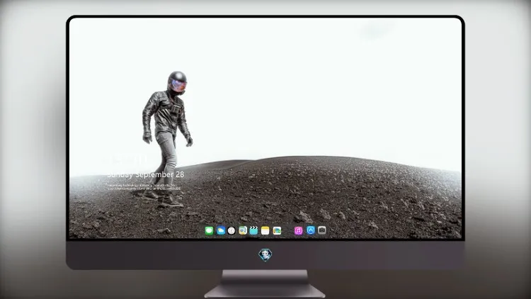
未知星球银河头盔男