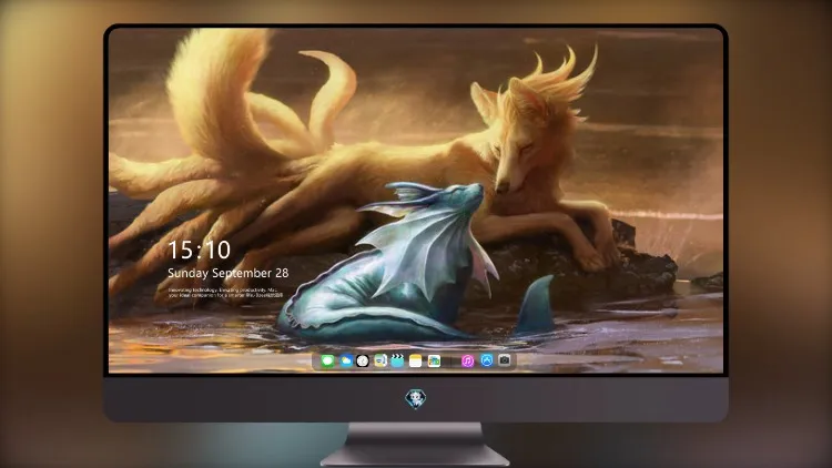 
Vaporeon 和九尾