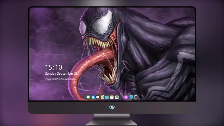 
毒液 4k电脑壁纸数字艺术品