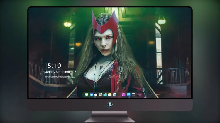 
万达幻视猩红女巫致敬 5k壁纸超清桌面屏保