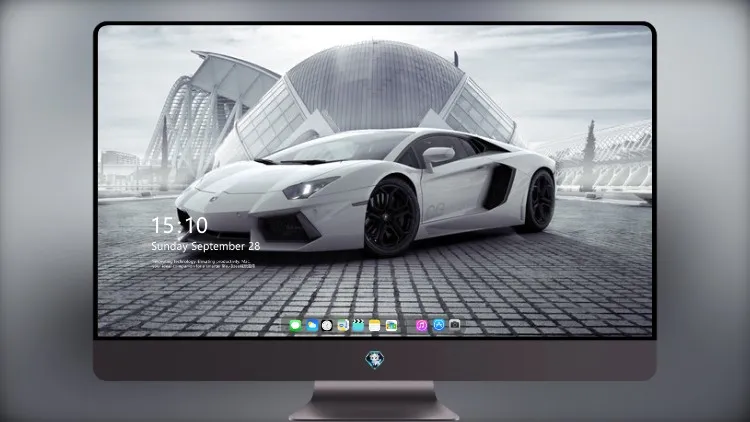 
白色兰博基尼 Aventador 全新