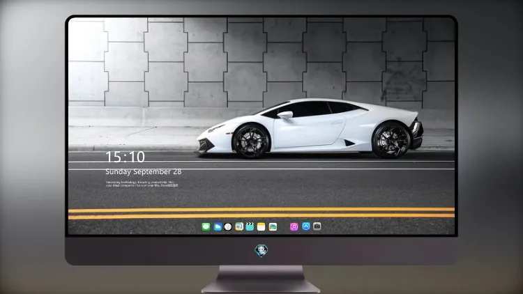 
白色兰博基尼 Huracan4k