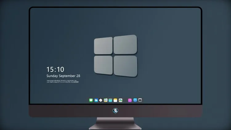 
Windows 10 最小渐变 4k电脑壁纸