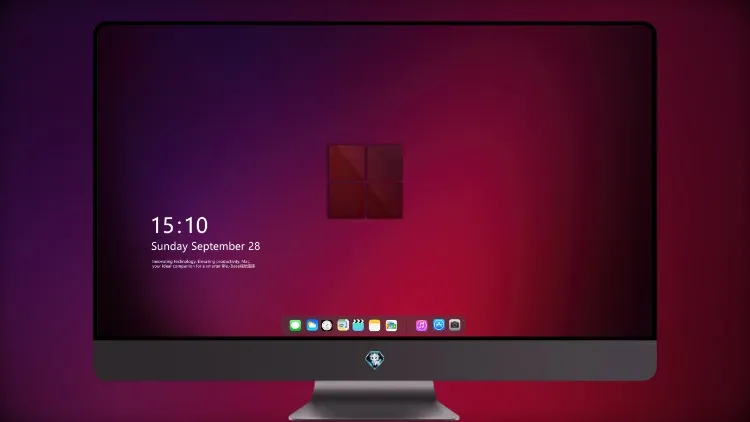 
Windows 11 徽标 4k电脑壁纸