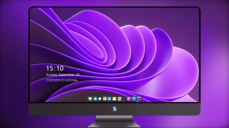 
Windows 11 最小紫色 4k电脑壁纸