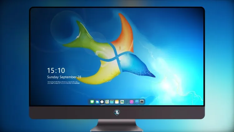 
Windows 7 鱼艺术