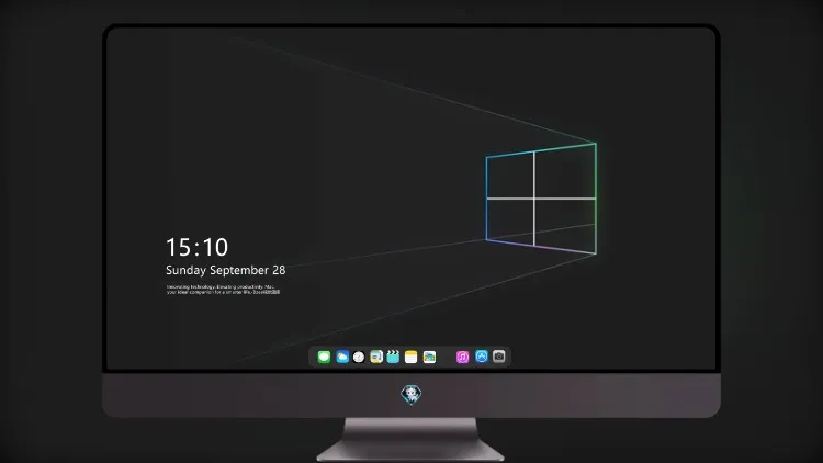 
Windows 流畅线条 4k电脑壁纸