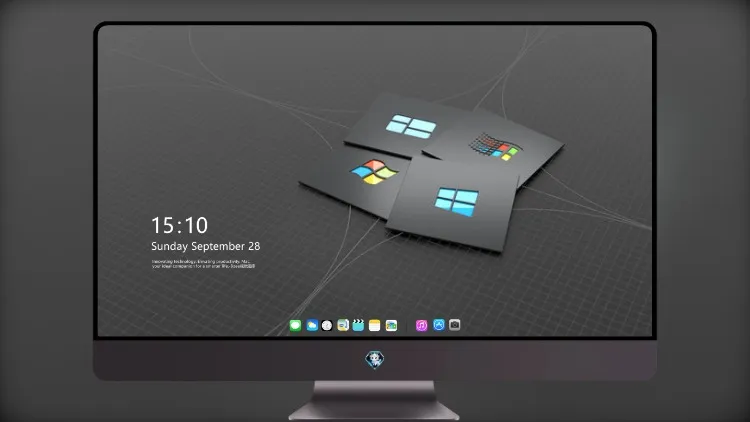 
Windows 版本 Dark Minimal 4k电脑壁纸