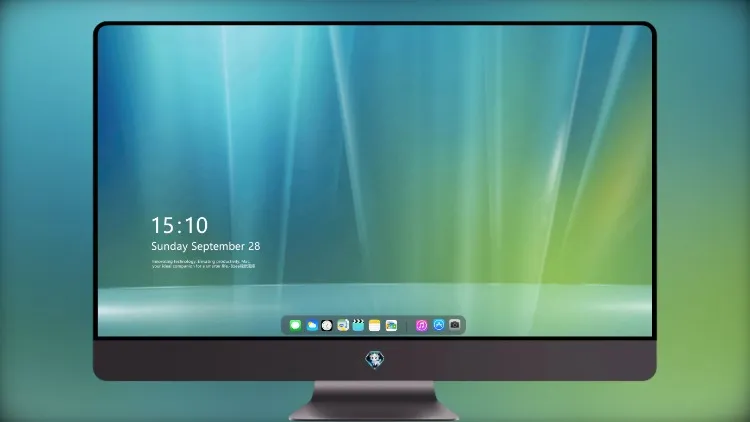 
Windows Vista 极光蓝
