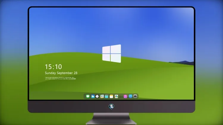 
Windows XP 徽标 极简主义 8K超清图片素材