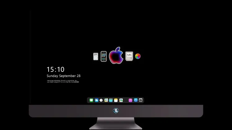 
WWDC23 苹果标志 5k壁纸超清桌面屏保